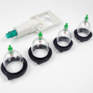 Электростимулятор с набором насадок. photo 3