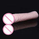 Силиконовая насадка на пенис, удлиняет на 6 см photo 5