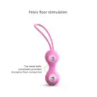 Вагінальні кульки Love To Love JOIA - PINK PASSION photo 3