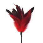Лоскітка червона Art of Sex - Feather Paddle, перо молодого півня photo 2