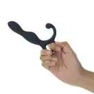 Масажер простати Lux Active LX1 Anal Trainer 5.75″, Dark Blue, віброкуля в комплекті photo 2