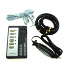 Электростимулятор с анальной пробкой, кольцами для пениса. photo 3