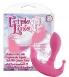 Вибростимулятор TRIPLE LUX PINK photo 6