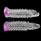 Силиконовая насадка на пенис Proextender Pro Extender с вибрацией photo 2