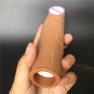 Реалистичная насадка на пенис photo 1