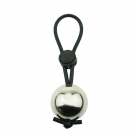 Регулируемое силиконовое кольцо с металлическим шариком Cockring Extender photo 4