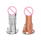 Силиконовая насадка на пенис Extender с вибрацией photo 2