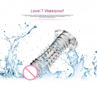 Силиконовая насадка на пенис Extender с вибрацией photo 5