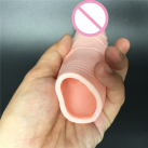 Силиконовая насадка на пенис BAILE  photo 5