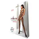 Еротичний бодістокінг з малюнком Passion BS085 black photo 7