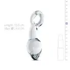 Скляний стимулятор простати Gildo Glass Prostate Plug No. 13 photo 2