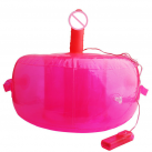 Надувная секс подушка с вибрационным фаллоимитатором photo 1