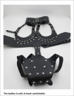 Кожаное эротическое белье с ошейником photo 4