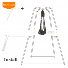 Секс качели Toughage с вращением на 360 градусов photo 2