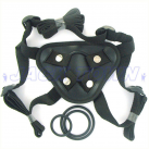 Страпон черный кожаный photo 4