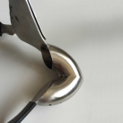 Мужской пояс верности металлический Silicoliner cock cage  photo 1