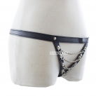 Трусики для женщин БДСМ, искусственная кожа photo 3