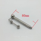 Насадка на пенис алюминиевая с расширителем для уретры photo 1