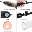 Вакуумный насос для увеличения пениса. С манометром. photo 4