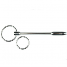 Катетер уретральный из нержавеющей стали с кольцами 120*5 мм  photo 2