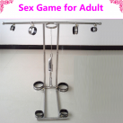 Рамка из нержавеющей стали с наручниками и ошейником photo 2