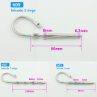 Катетер уретральный из нержавеющей стали с резиновым кольцом photo 3