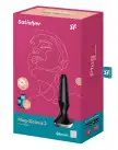 Анальна смарт-вібропробка Satisfyer Plug-ilicious 2 Black photo 3