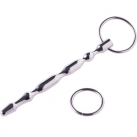 Катетер уретральный из нержавеющей стали с кольцами 130*10 мм  photo 1