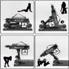 Автоматическая выдвижная секс машина, цвет черный photo 2