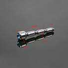 Расширитель уретры из нержавеющей стали со стразом, 69*13 мм photo 5