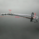 Катетер уретральный из нержавеющей стали из силиконовым кольцом photo 3