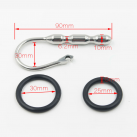 Катетер уретральный из нержавеющей стали с кольцом 90 мм  photo 4