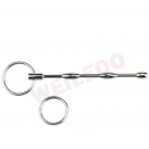 Катетер уретральный из нержавеющей стали и кольцами 130*8 мм  photo 3