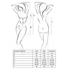 Сорочка прозрачная с пажами ORIHIME CHEMISE white S/M - Passion, трусики, стрэпы photo 5