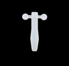 Белый Силиконовый Катетер для Уретры, 46 мм photo 2