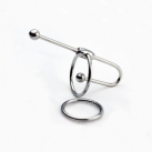 Катетер уретральный из нержавеющей стали с кольцом 8*34 мм  photo 2