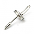 Катетер уретральный из нержавеющей стали с кольцами photo 2