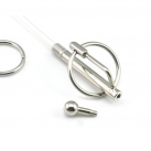 Катетер уретральный из нержавеющей стали с прозрачной трукой photo 1