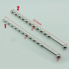 Катетер уретральный из нержавеющей стали 2 шт photo 3