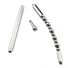 Длинный расширитель уретры с металлическими бусинами A048 photo 5