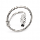 Расширитель уретры из нержавеющей стали DilatorA009 с кольцами разного размера photo 4