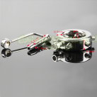 Кольцо на пенис стальное с расширителем для уретры photo 3