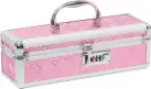 Кейс для зберігання секс-іграшок BMS Factory - The Toy Chest Lokable Vibrator Case Pink з кодовим за photo 2
