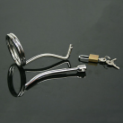 Катетер уретральный из нержавеющей стали с кольцом photo 1