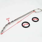 Катетер уретральный из нержавеющей стали из силиконовым кольцом 10 шт photo 3