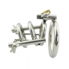 Насадка на пенис из нержавеющей стали с замком photo 3