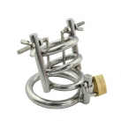 Насадка на пенис из нержавеющей стали с замком photo 2