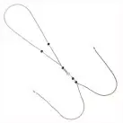 Прикраса для сосків Art of Sex - Nipple Clamps Arrow, колір чорний photo 2