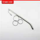 Расширитель для уретры из нержавеющей стали, 210 мм, 3 кольца photo 2