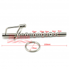 Катетер уретральный из нержавеющей стали с кольцами 8 мм/10 мм photo 1